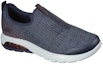 Lookbook Skechers Go Walk Air 'Biru Oren' 216150-NVOR