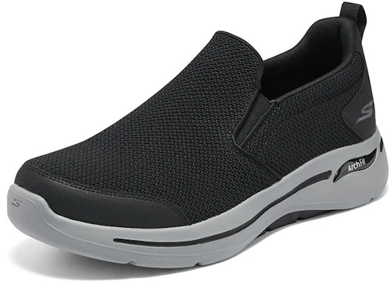 斯凯奇 Go Walk Arch Fit-Conference '黑灰' 216260-BKGY Lookbook 斯凯奇 Go Walk Arch Fit-Conference '黑灰' 216260-BKGY