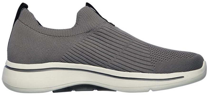 Skechers Go Walk Arch Fit-Iconic 懶人運動休閒鞋 灰褐色 Order Skechers Go Walk Arch Fit-Iconic 懶人運動休閒鞋 灰褐色