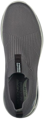 Skechers Go Walk Arch Fit-Iconic 懶人運動休閒鞋 灰褐色 Shop Skechers Go Walk Arch Fit-Iconic 懶人運動休閒鞋 灰褐色