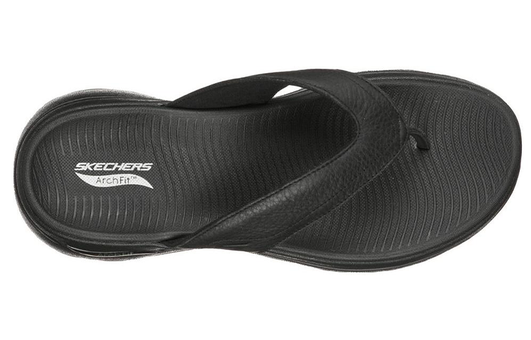 Shop Skechers Go Walk Arch Fit-Sandal 'Black' 229022-BBK