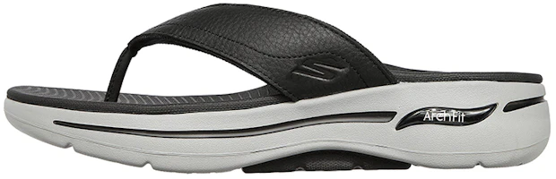 Skechers Go Walk Arch Fit-Sandal 'Black Grey' 229022-BKGY Skechers Go Walk Arch Fit-Sandal 'Black Grey' 229022-BKGY