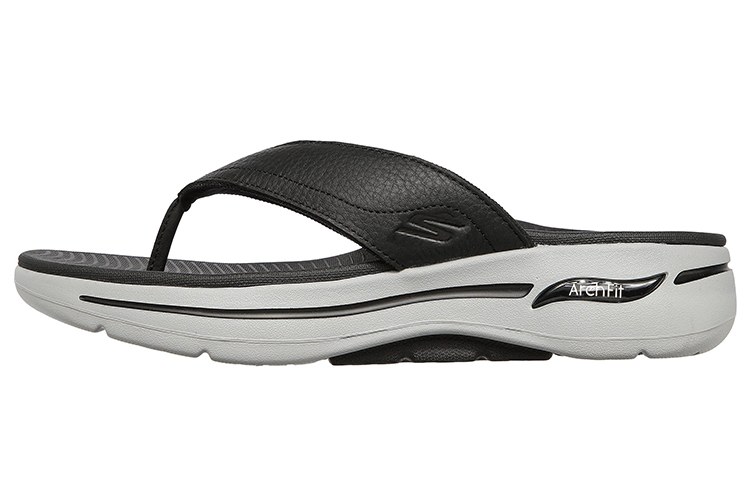 Skechers Go Walk Arch Fit-Sandal 'Black Grey' 229022-BKGY