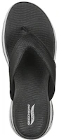Lookbook Skechers Go Walk Arch Fit-Sandalen ''Schwarz Grau'' 229022-BKGY