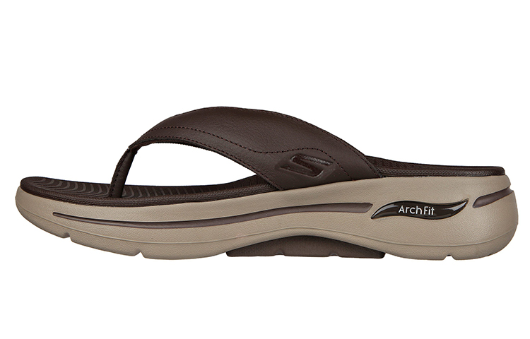 Skechers Go Walk Arch Fit-Sandal 'Brown' 229022-BRN