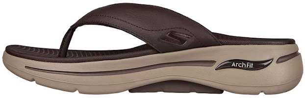 Skechers Go Walk Arch Fit-Sandal 'Brown' 229022-BRN Skechers Go Walk Arch Fit-Sandal 'Brown' 229022-BRN