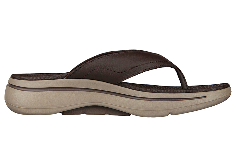 Order Skechers Go Walk Arch Fit-Sandal 'Coklat' 229022-BRN