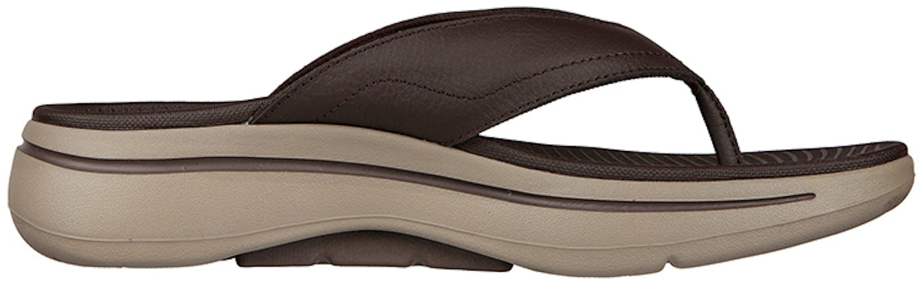 Skechers Go Walk Arch Fit-Sandal 'Coklat' 229022-BRN Order Skechers Go Walk Arch Fit-Sandal 'Coklat' 229022-BRN