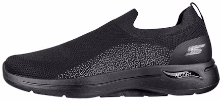 Skechers Go Walk Arch Fit-Seltos 'Black Comfort Breathable Casual' 216136-BBK Skechers Go Walk Arch Fit-Seltos 'Black Comfort Breathable Casual' 216136-BBK