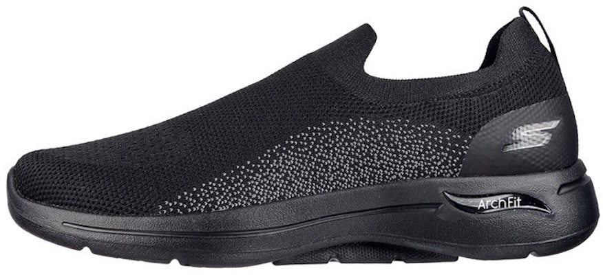 Skechers Go Walk Arch Fit-Seltos 'Black Comfort Breathable Casual' 216136-BBK Buy Skechers Go Walk Arch Fit-Seltos 'Black Comfort Breathable Casual' 216136-BBK