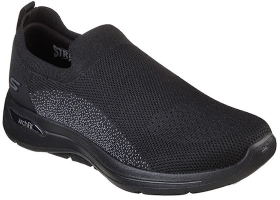 Skechers Go Walk Arch Fit-Seltos 'Black Comfort Breathable Casual' 216136-BBK Lookbook Skechers Go Walk Arch Fit-Seltos 'Black Comfort Breathable Casual' 216136-BBK