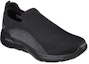 Lookbook Skechers Go Walk Arch Fit-Seltos 'Hitam Kasual Selesa Bernafas' 216136-BBK