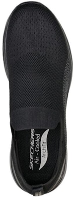 Skechers Go Walk Arch Fit-Seltos 'Black Comfort Breathable Casual' 216136-BBK Shop Skechers Go Walk Arch Fit-Seltos 'Black Comfort Breathable Casual' 216136-BBK