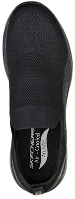 Skechers Go Walk Arch Fit-Seltos 'Black Comfort Breathable Casual' 216136-BBK Shop Skechers Go Walk Arch Fit-Seltos 'Black Comfort Breathable Casual' 216136-BBK