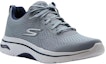 Lookbook Skechers Go Walk Arch Fit 2.0 'Kelabu Putih' 216516-GRY