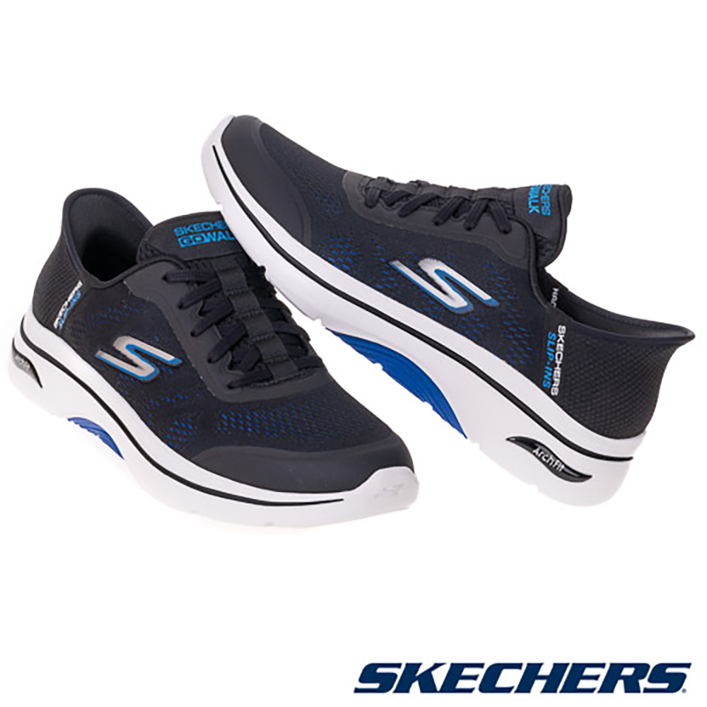 Lookbook SKECHERS GO WALK ARCH FIT 2.0 Sepatu Jalan Hitam 216604BKBL