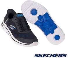 SKECHERS GO WALK ARCH FIT 2.0 Sepatu Jalan Hitam 216604BKBL Shop SKECHERS GO WALK ARCH FIT 2.0 Sepatu Jalan Hitam 216604BKBL