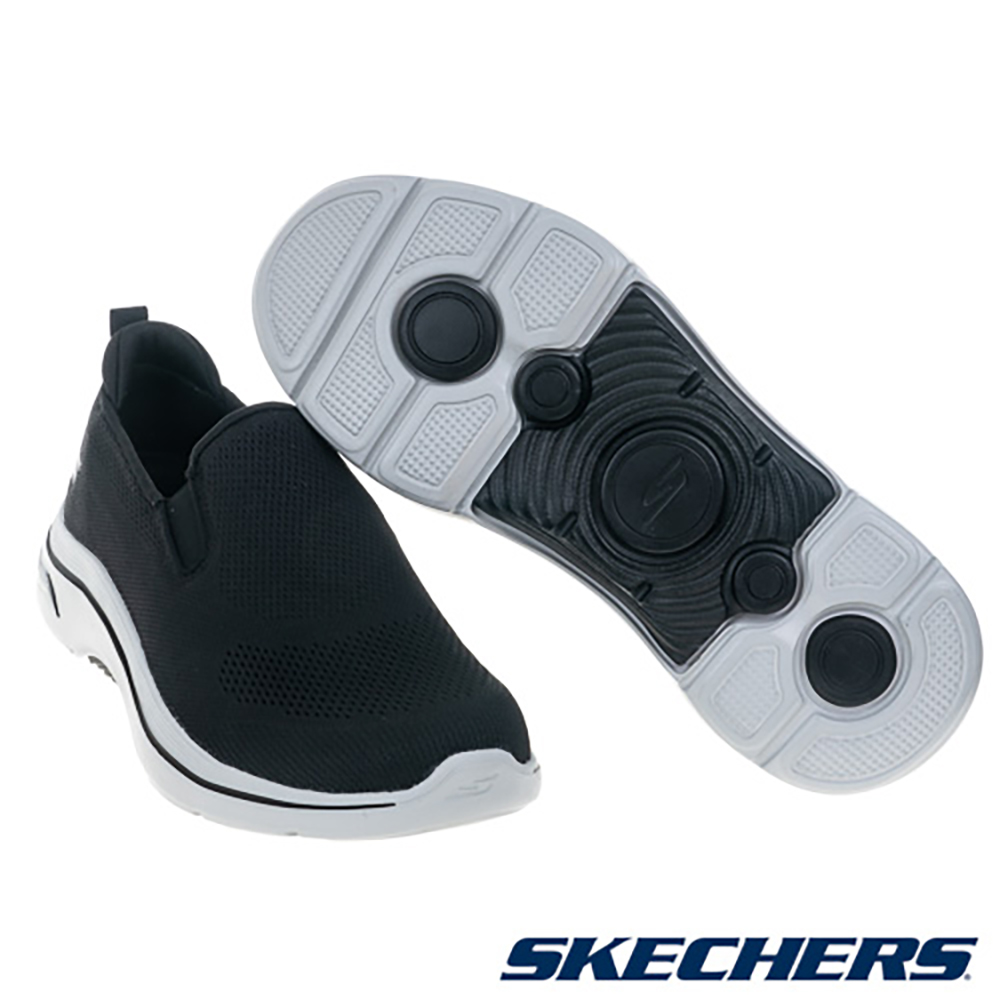 Shop 스케쳐스 고워크 아치핏 2.0 워킹화 블랙/화이트 검정 흰색 216518BKGY