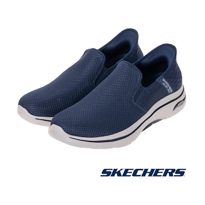 SKECHERS GO WALK ARCH FIT 2.0 Walking Shoes Blue Indigo