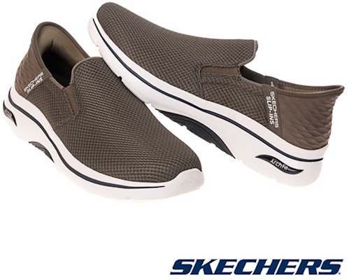 SKECHERS Go Walk Arch Fit 2.0 Walking Shoes Brown Palm tree 216600OLV Lookbook SKECHERS Go Walk Arch Fit 2.0 Walking Shoes Brown Palm tree 216600OLV