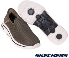 スケッチャーズ ゴーウォーク アーチフィット 2.0 ウォーキングシューズ ブラウン パームツリー 216600OLV Shop スケッチャーズ ゴーウォーク アーチフィット 2.0 ウォーキングシューズ ブラウン パームツリー 216600OLV