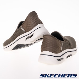 SKECHERS 健走鞋 Go Walk Arch Fit 2.0 棕色 棕櫚樹 216600OLV Cheap SKECHERS 健走鞋 Go Walk Arch Fit 2.0 棕色 棕櫚樹 216600OLV