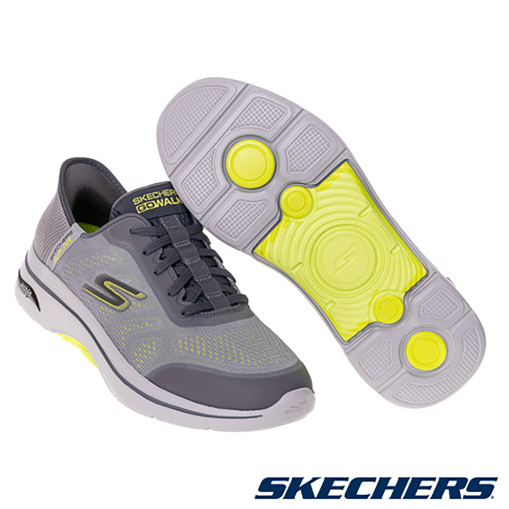 Shop SKECHERS GO WALK ARCH FIT 2.0 Sepatu Jalan Abu-Abu Ash 216604GYLM