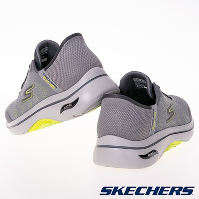 SKECHERS GO WALK ARCH FIT 2.0 Walking Shoes Grey Ash 216604GYLM Cheap SKECHERS GO WALK ARCH FIT 2.0 Walking Shoes Grey Ash 216604GYLM