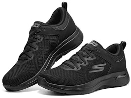 스케쳐스 고워크 아치핏 클린턴 '블랙' (Skechers Go Walk Arch Fit Clinton 'Black') 216254-BBK Lookbook 스케쳐스 고워크 아치핏 클린턴 '블랙' (Skechers Go Walk Arch Fit Clinton 'Black') 216254-BBK