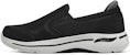Skechers Go Walk Arch Fit 'Hitam Kelabu' 216264-BKGY