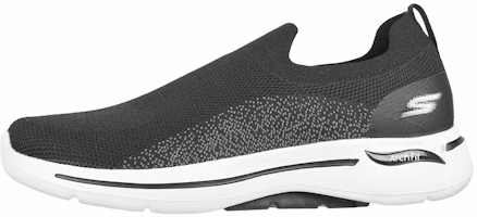 Skechers Go Walk Arch Fit 'Black Grey Slip-On' 216136-BKGY Skechers Go Walk Arch Fit 'Black Grey Slip-On' 216136-BKGY