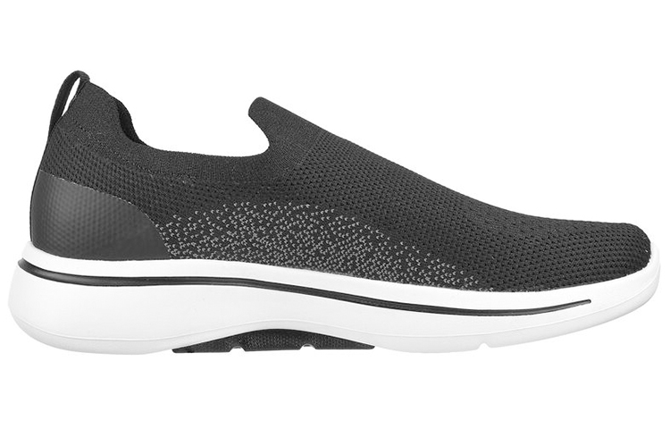 Order Skechers Go Walk Arch Fit 'Black Grey Slip-On' 216136-BKGY
