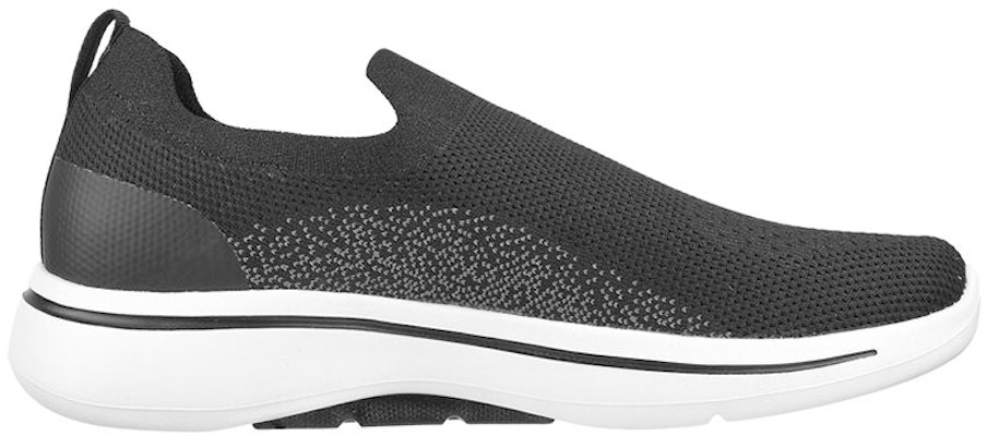 Skechers Go Walk Arch Fit 'Black Grey Slip-On' 216136-BKGY Order Skechers Go Walk Arch Fit 'Black Grey Slip-On' 216136-BKGY
