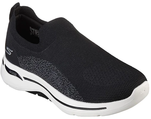 Skechers Go Walk Arch Fit 'Black Grey Slip-On' 216136-BKGY Lookbook Skechers Go Walk Arch Fit 'Black Grey Slip-On' 216136-BKGY