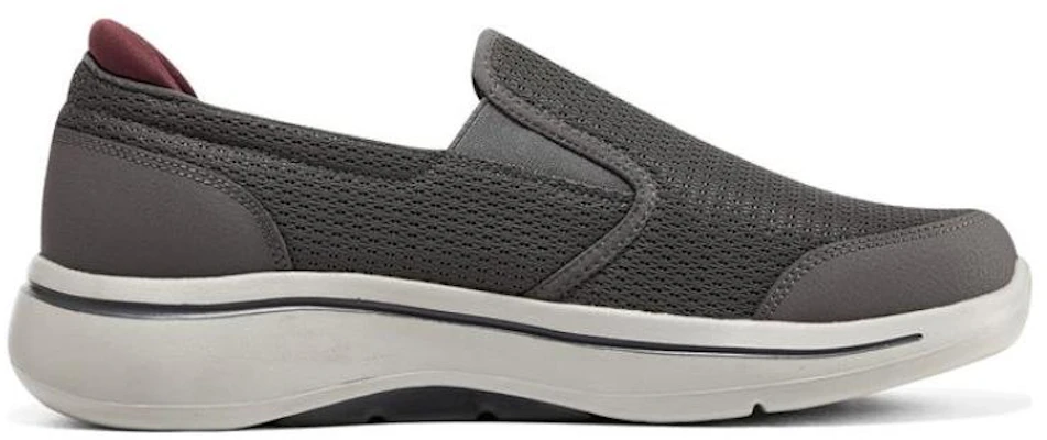Skechers Go Walk Arch Fit 柔軟舒適 緩震 防滑耐磨 低筒 運動休閒鞋 男款 栗色 Order Skechers Go Walk Arch Fit 柔軟舒適 緩震 防滑耐磨 低筒 運動休閒鞋 男款 栗色