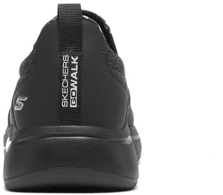 Skechers Go Walk Arch Fit 防滑透氣 一腳蹬運動休閒鞋 黑色 Shop Skechers Go Walk Arch Fit 防滑透氣 一腳蹬運動休閒鞋 黑色