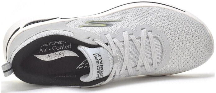 Skechers Go Walk Arch Fit 'Kelabu Putih' 216254-LTGY Lookbook Skechers Go Walk Arch Fit 'Kelabu Putih' 216254-LTGY