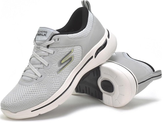 Skechers Go Walk Arch Fit 'Grey White' 216254-LTGY Shop Skechers Go Walk Arch Fit 'Grey White' 216254-LTGY