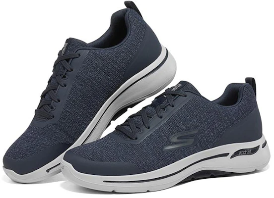 Skechers Go Walk Arch Fit ''Navy Blue'' Wandelschoenen Navyblauw 216184-NVY Lookbook Skechers Go Walk Arch Fit ''Navy Blue'' Wandelschoenen Navyblauw 216184-NVY