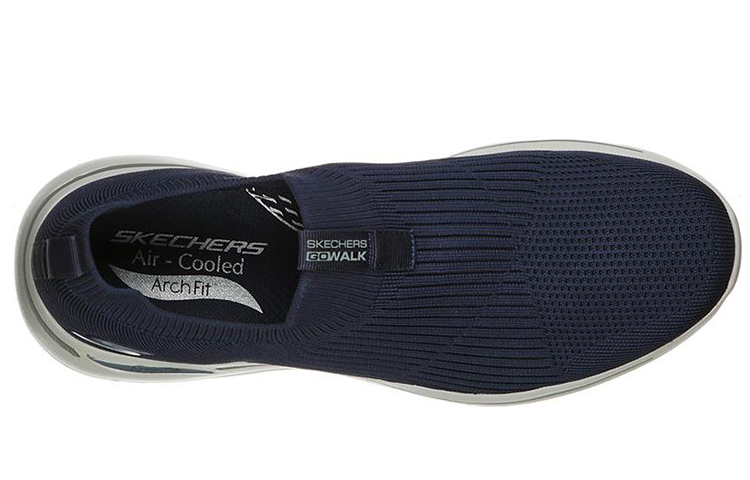 Lookbook Skechers Go Walk Arch Fit 'Navy Comfort Low-Top' Sepatu Nyaman Rendah Pria 216118-NVY