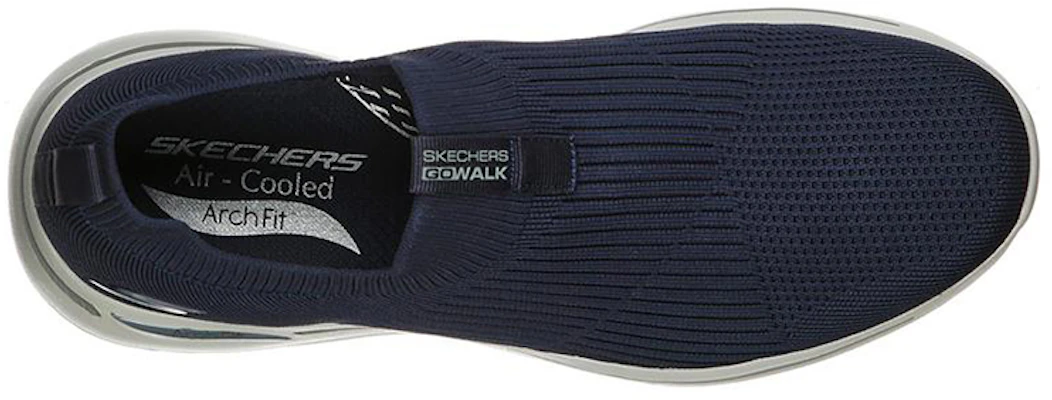 Skechers Go Walk Arch Fit 'Navy Comfort Low-Top' Sepatu Nyaman Rendah Pria 216118-NVY Lookbook Skechers Go Walk Arch Fit 'Navy Comfort Low-Top' Sepatu Nyaman Rendah Pria 216118-NVY