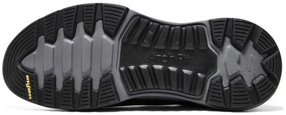Skechers Go Walk Arch Fit 減震透氣 低筒 跑步鞋 男款 黑色 Purchase Skechers Go Walk Arch Fit 減震透氣 低筒 跑步鞋 男款 黑色