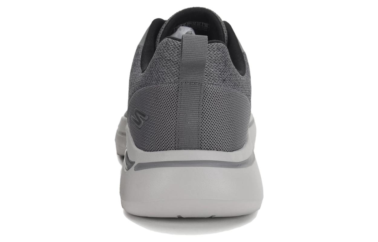 Shop Skechers Go Walk Arch Fit Kelabu 'Putih Abu-Abu' 216123-GRY