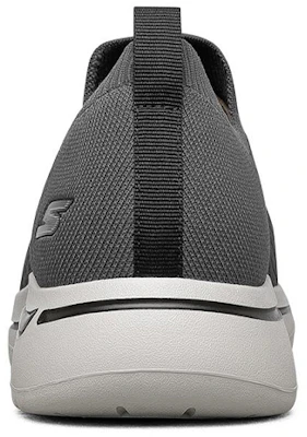 Skechers GO WALK 耐磨 低幫 跑步鞋 男款 木炭灰 Shop Skechers GO WALK 耐磨 低幫 跑步鞋 男款 木炭灰