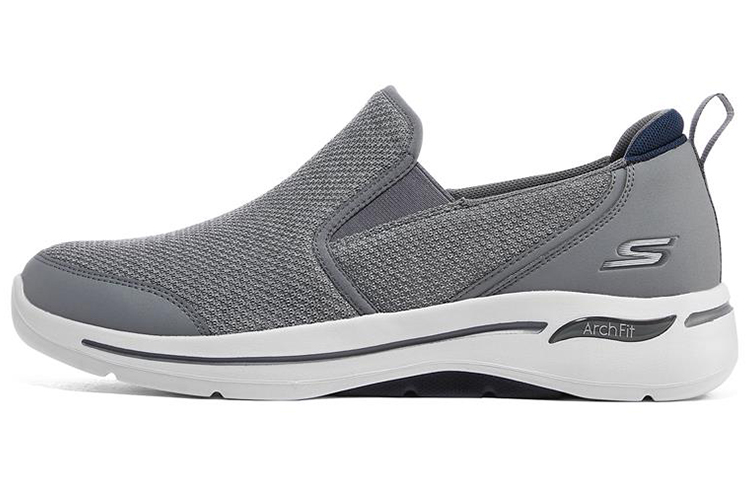 Buy Skechers Go Walk Arch Fit Lage Sneakers Grijs Comfort Schoenen 216183-CCNV