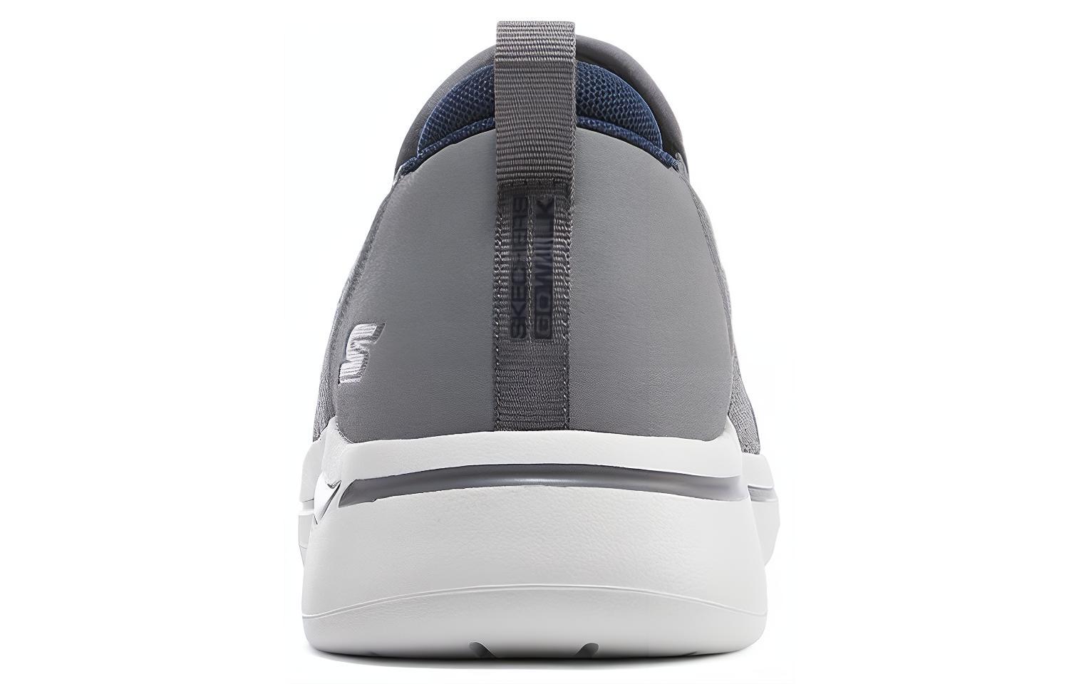 Shop Skechers Go Walk Arch Fit Lage Sneakers Grijs Comfort Schoenen 216183-CCNV