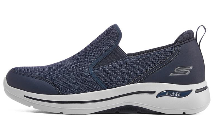 Skechers Go Walk Arch Fit Low-Top Lazy Shoes Navy 216183-NVY
