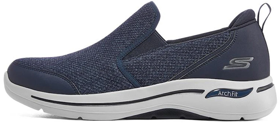 Skechers Go Walk Arch Fit Lage Instappers Blauw 216183-NVY Buy Skechers Go Walk Arch Fit Lage Instappers Blauw 216183-NVY