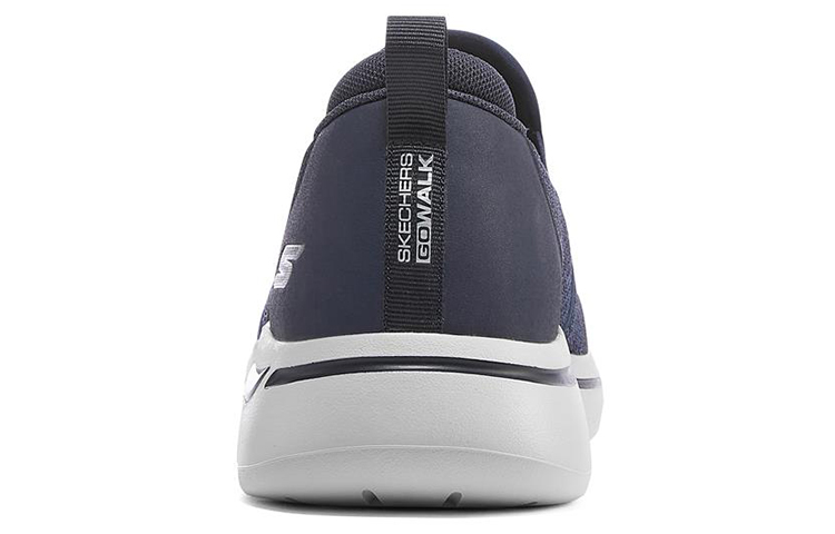 Shop Skechers Go Walk Arch Fit Lage Instappers Blauw 216183-NVY