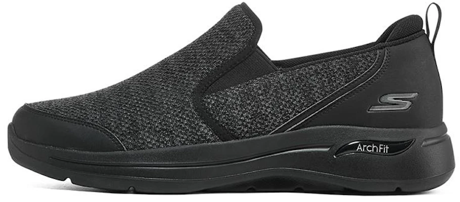 Skechers Go Walk Arch Fit Mocassini Neri Bassi da Donna 216183-BBK Buy Skechers Go Walk Arch Fit Mocassini Neri Bassi da Donna 216183-BBK